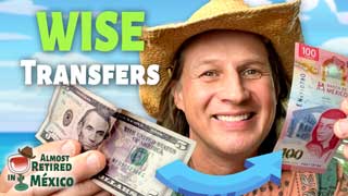 YouTube Thumbnail about Wise Transfers from Dollars to Pesos