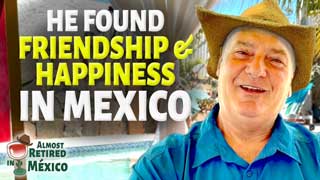 YouTube Thumbnail - He found friendship and happiness in Mexico